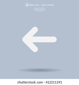 Pictograph of arrow