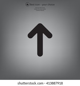 Pictograph of arrow