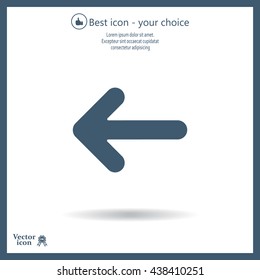 Pictograph of arrow