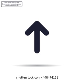 Pictograph of arrow