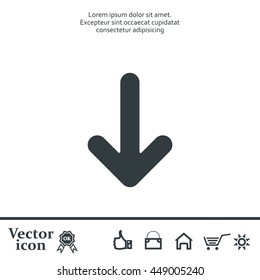 Pictograph of arrow