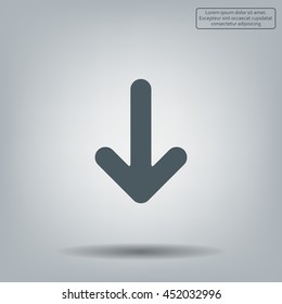 Pictograph of arrow