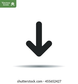 Pictograph of arrow