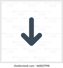 Pictograph of arrow