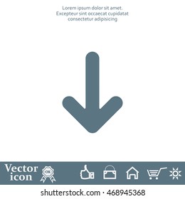 Pictograph of arrow