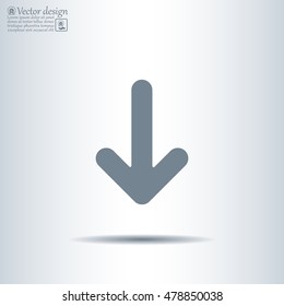 Pictograph of arrow