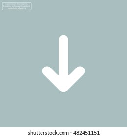 Pictograph of arrow
