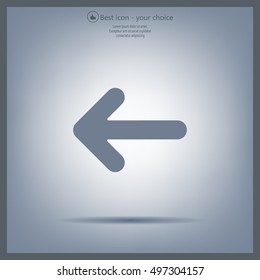 Pictograph of arrow