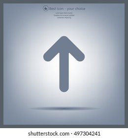 Pictograph of arrow