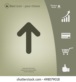 Pictograph of arrow