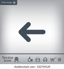 Pictograph of arrow