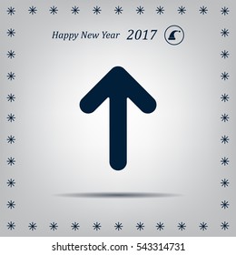 Pictograph of arrow