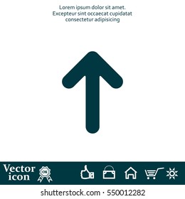 Pictograph of arrow