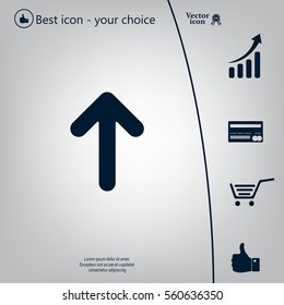 Pictograph of arrow