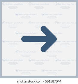 Pictograph of arrow