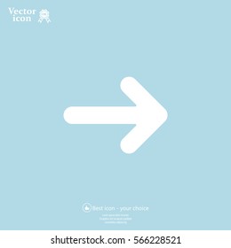 Pictograph of arrow