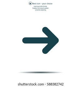 Pictograph of arrow
