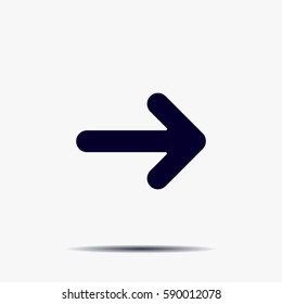 Pictograph of arrow
