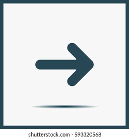 Pictograph of arrow