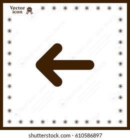 Pictograph of arrow