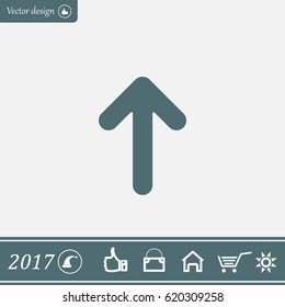 Pictograph of arrow