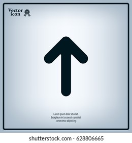 Pictograph of arrow
