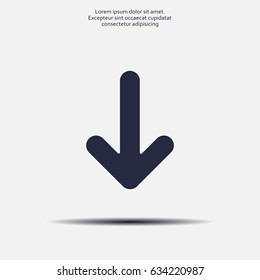 Pictograph of arrow
