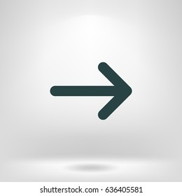 Pictograph of arrow