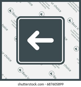 Pictograph of arrow