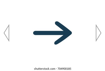 Pictograph of arrow