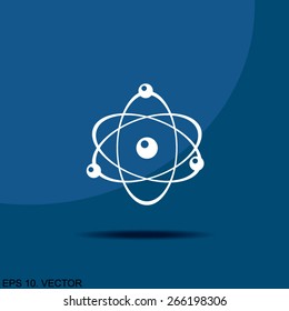 Pictograph of atom
