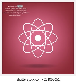Pictograph of atom