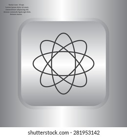 Pictograph of atom