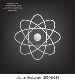 Pictograph of atom