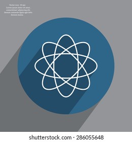 Pictograph of atom