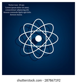 Pictograph of atom