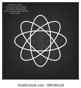Pictograph of atom