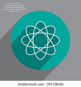 Pictograph of atom
