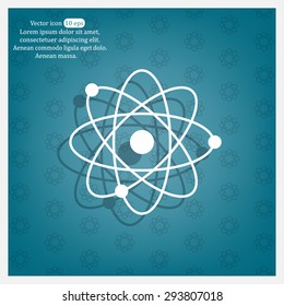 Pictograph of atom