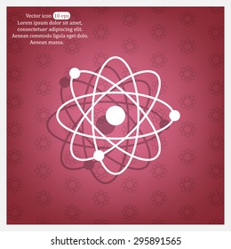 Pictograph of atom