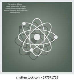 Pictograph of atom