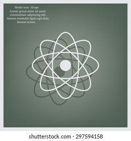Pictograph of atom