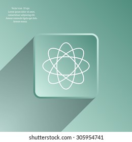 Pictograph of atom