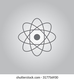 Pictograph of atom