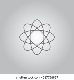 Pictograph of atom