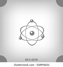 Pictograph of atom