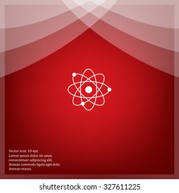 Pictograph of atom