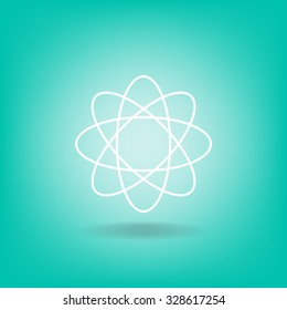 Pictograph of atom