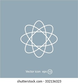 Pictograph of atom