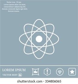 Pictograph of atom